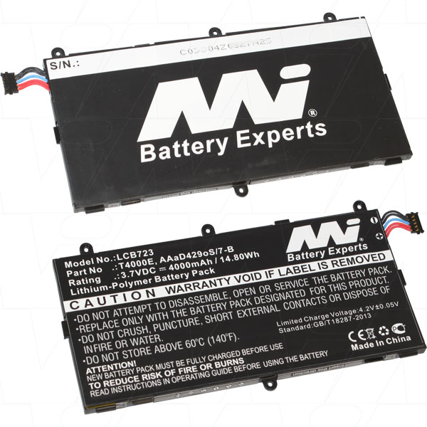 MI Battery Experts LCB723